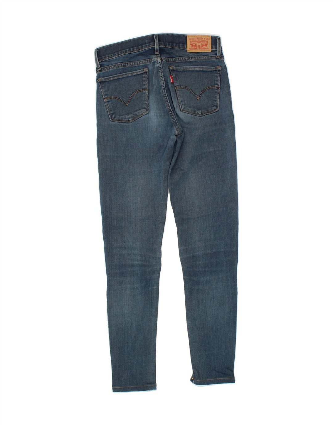 LEVI'S Womens 710 Super Skinny Jeans  W27 L27 Blue Vintage Levi's and Second-Hand Levi's from Messina Hembry 