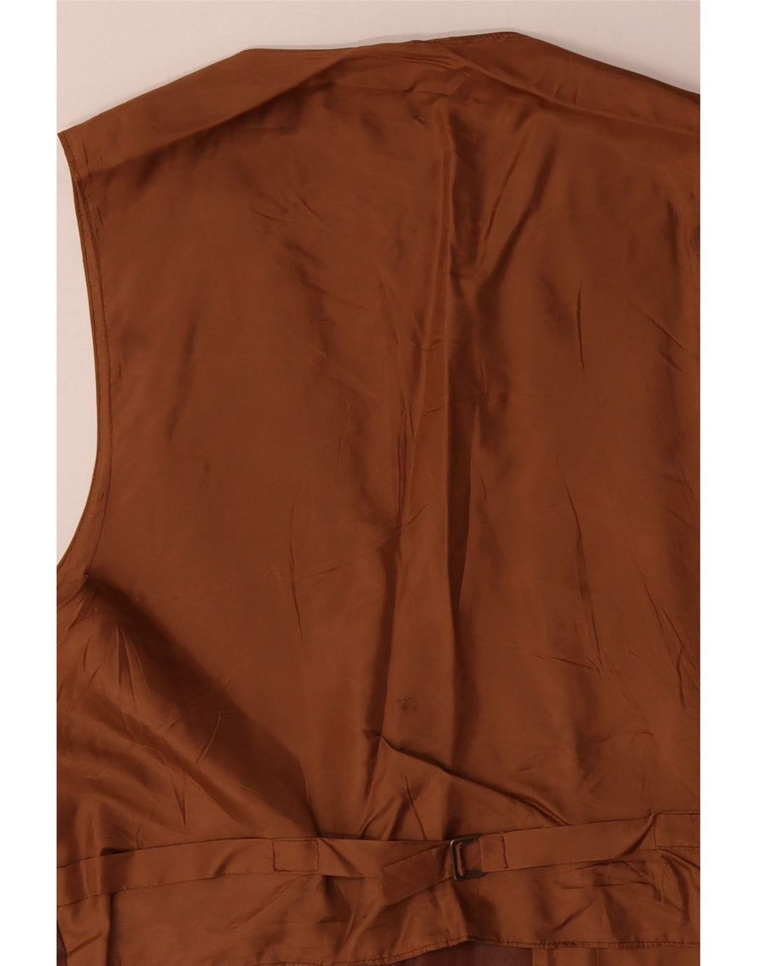 Męska kamizelka skórzana VINTAGE duża brązowa skóra