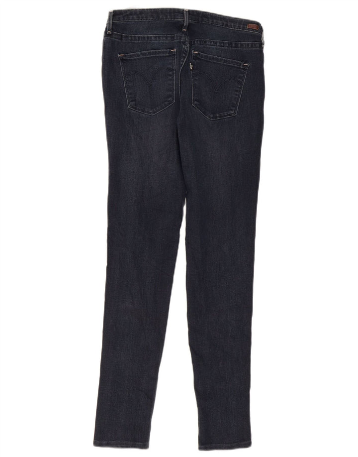 Damskie jeansy skinny LEVI'S W25 L26 Granatowe, bawełniane