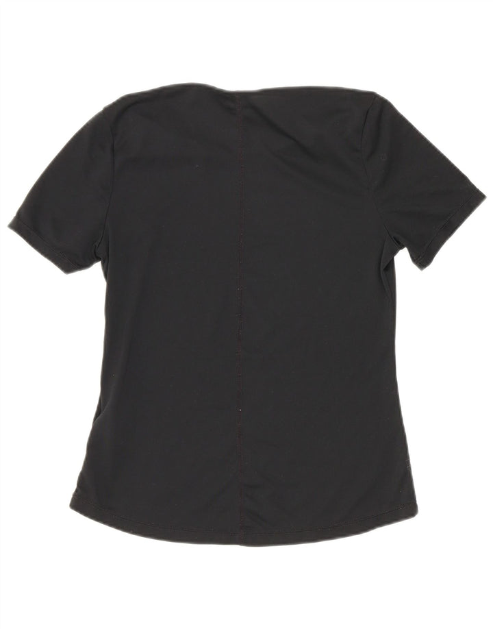T-shirt dziewczęcy Nike Dri Fit, 10-11 lat, średni czarny poliester