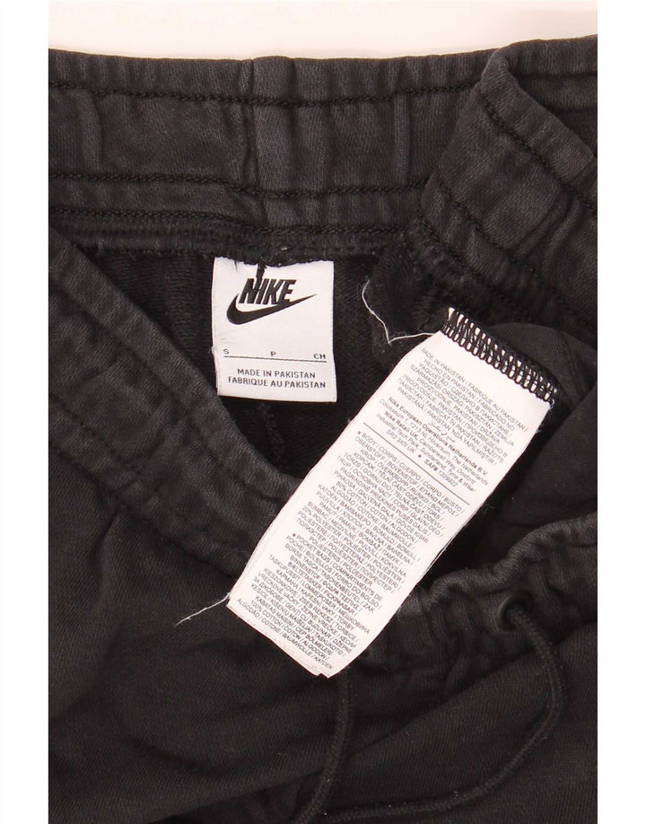Męskie spodnie dresowe Nike, małe, czarne, bawełniane