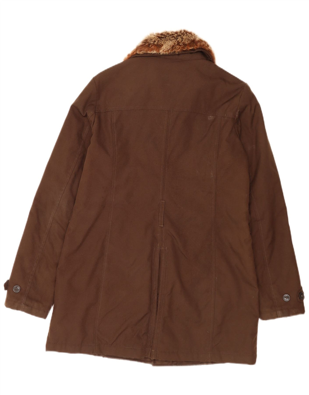 Damska ocieplana kurtka Woolrich UK 14 Średni brązowy nylon