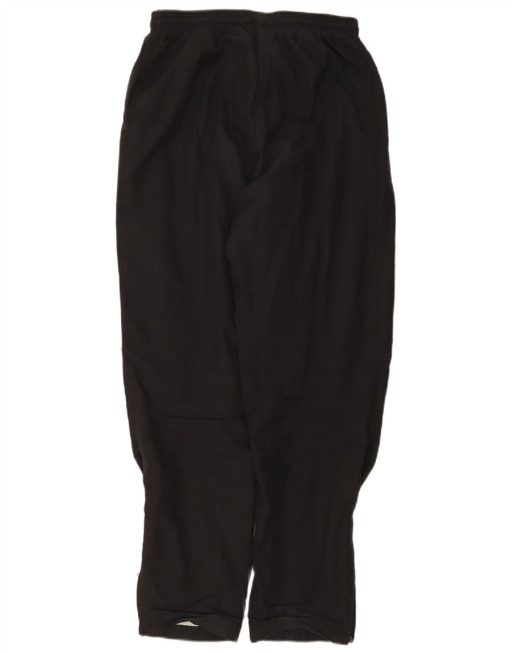 Damskie spodnie dresowe Adidas UK 14, duże, czarne, poliestrowe