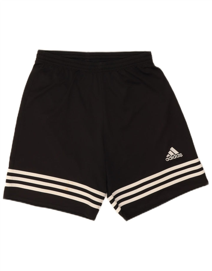 Męskie spodenki sportowe Adidas Climalite, małe, czarne, poliestrowe