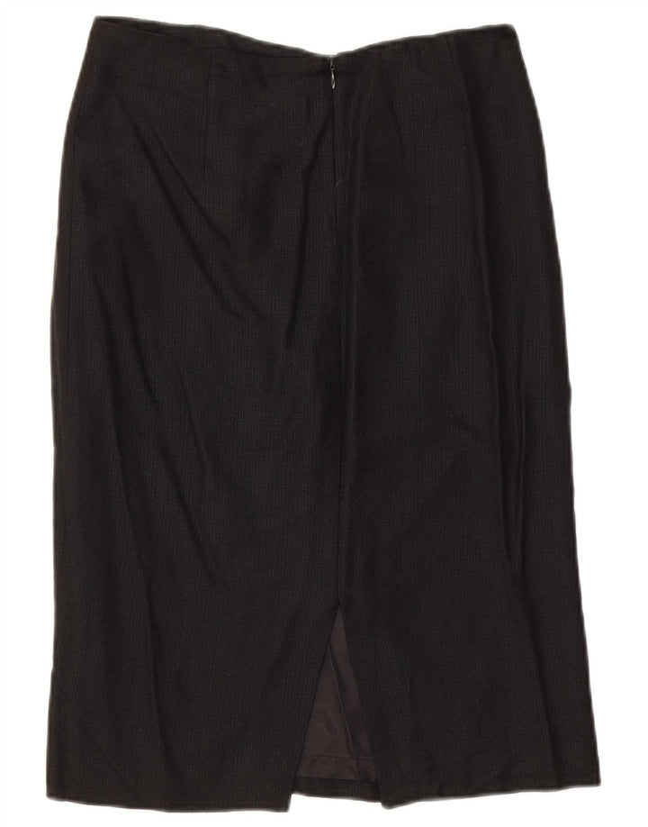Prosta spódnica damska Zara EU 38 Small W28 Czarny Rayon