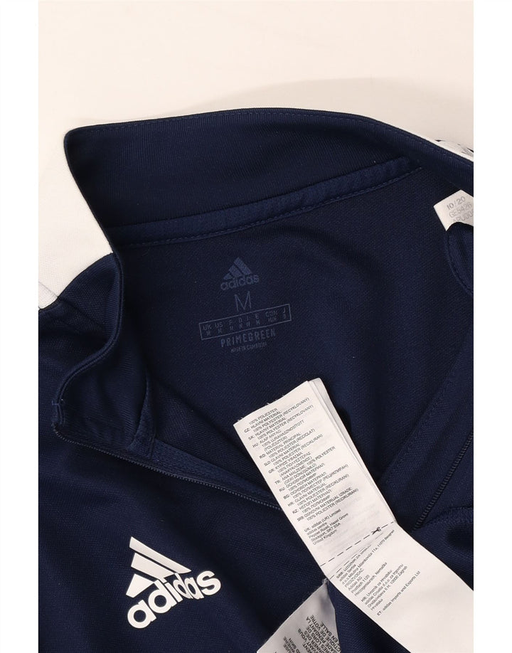 Adidas Męskie Aeroready Pullover Dres Top Średni Granatowy Kolorblok