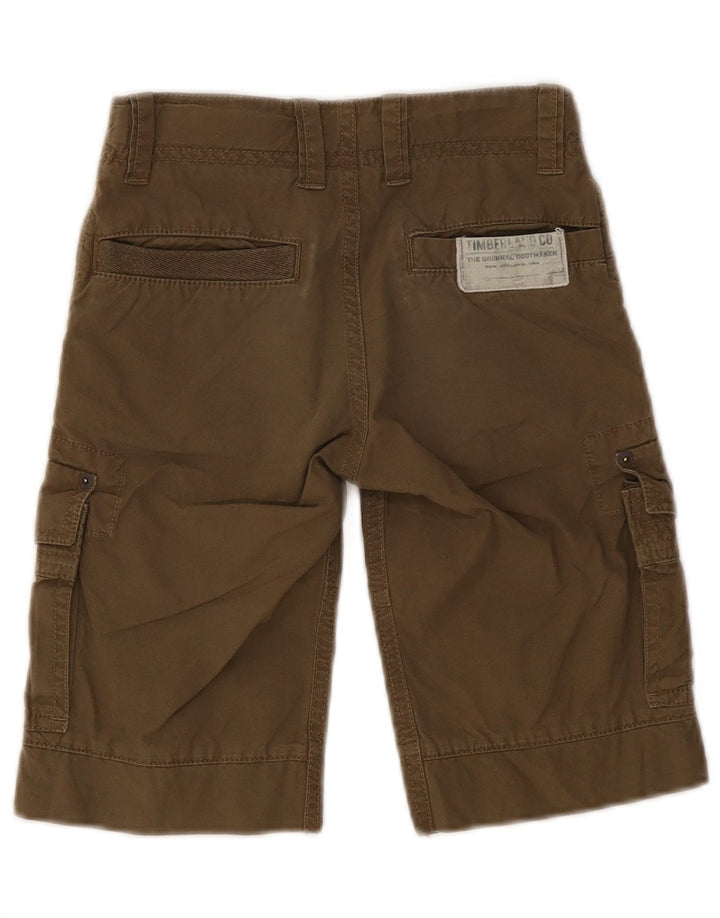 Chłopięce spodenki cargo Timberland 7-8 lat W20, bawełna khaki
