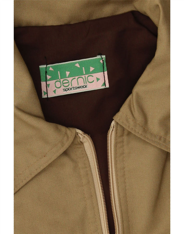 Męska kurtka bomber Dernic UK 40, duża, beżowa