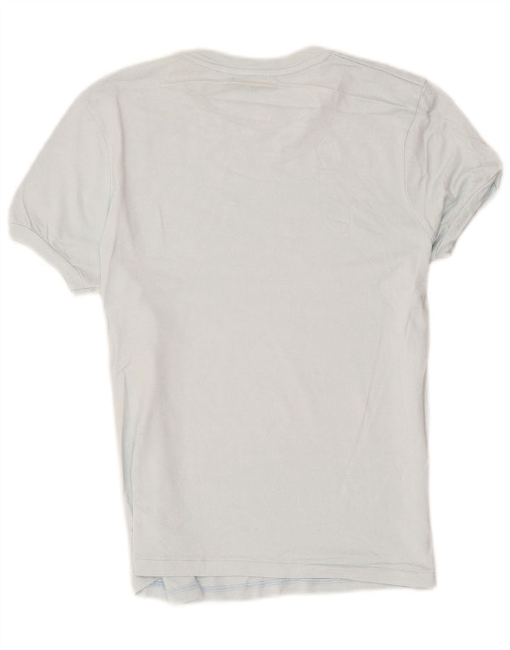 T-shirt damski Zara Top UK 12 średni niebieski