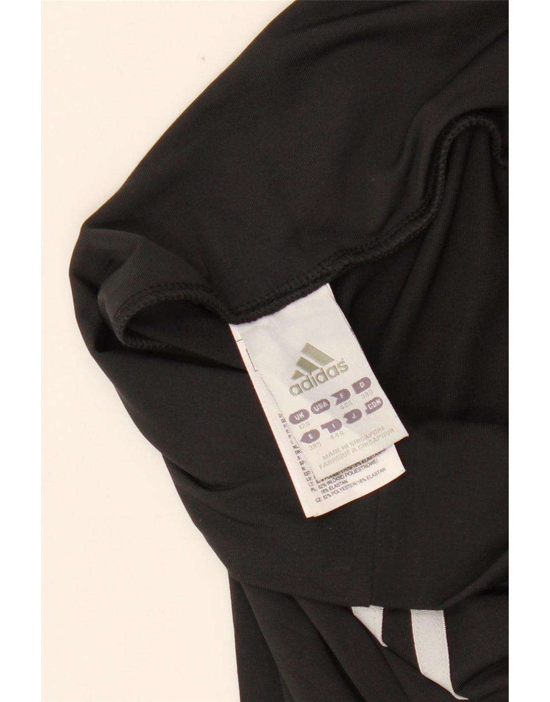 Damskie spodnie dresowe ADIDAS Climalite z szerokimi nogawkami UK 12, średnie czarne