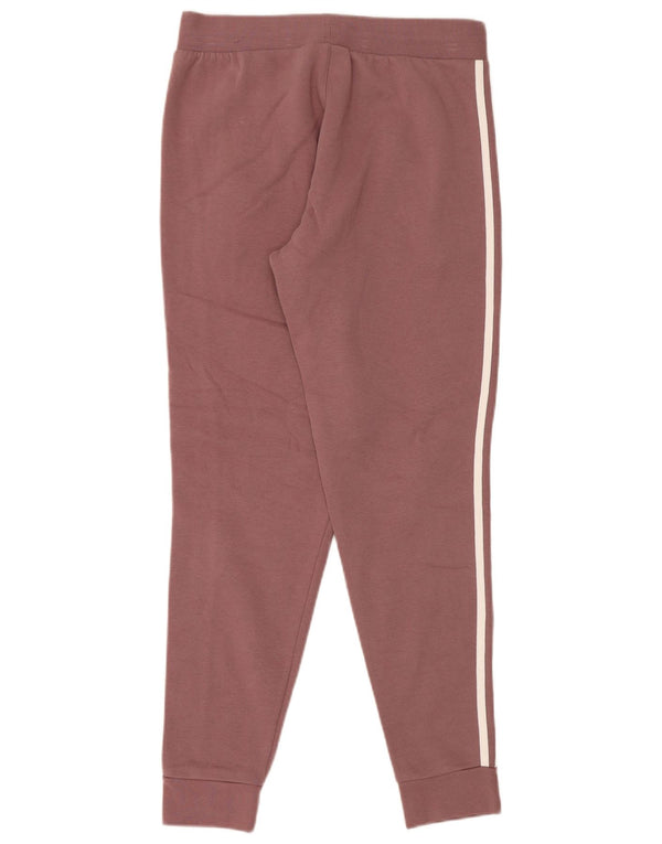 Damskie spodnie dresowe Adidas Joggers UK 10 Small Pink Cotton