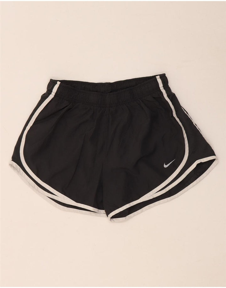Damskie spodenki sportowe NIKE Dri Fit UK 12, średni szary poliester