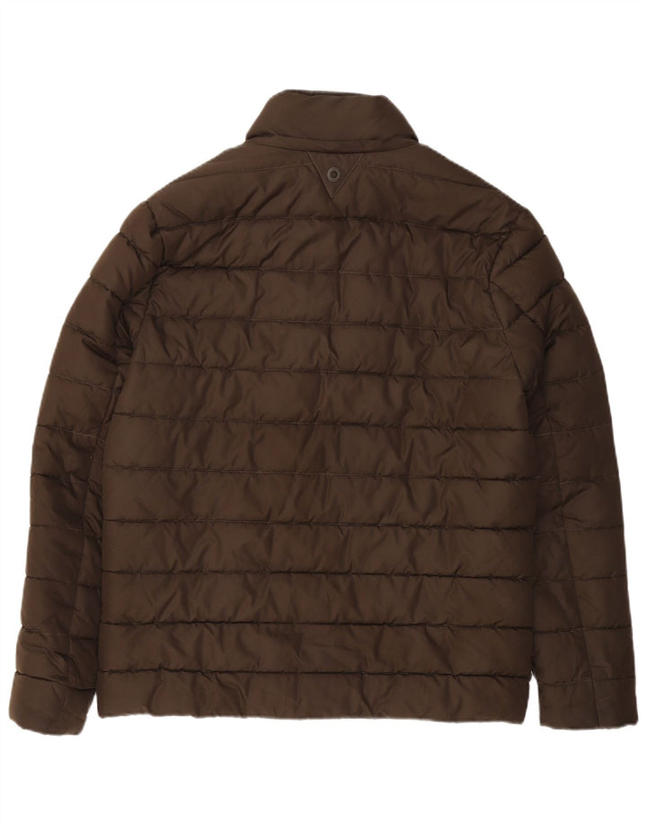 Męska ocieplana kurtka BARBOUR UK 36, mała, brązowa, poliester