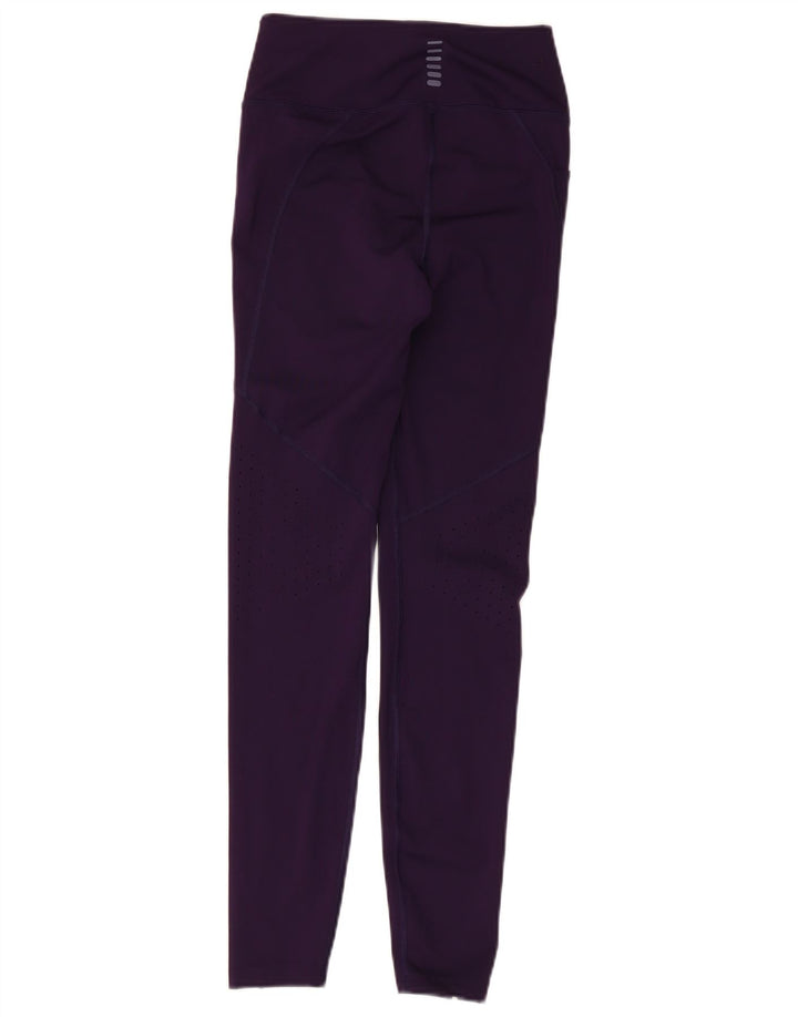Legginsy damskie Under Armour UK 4 XS, fioletowe, poliestrowe