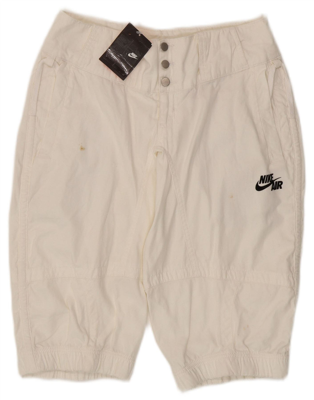 Damskie spodenki Chino NIKE UK 8 Small W30 Biała bawełna