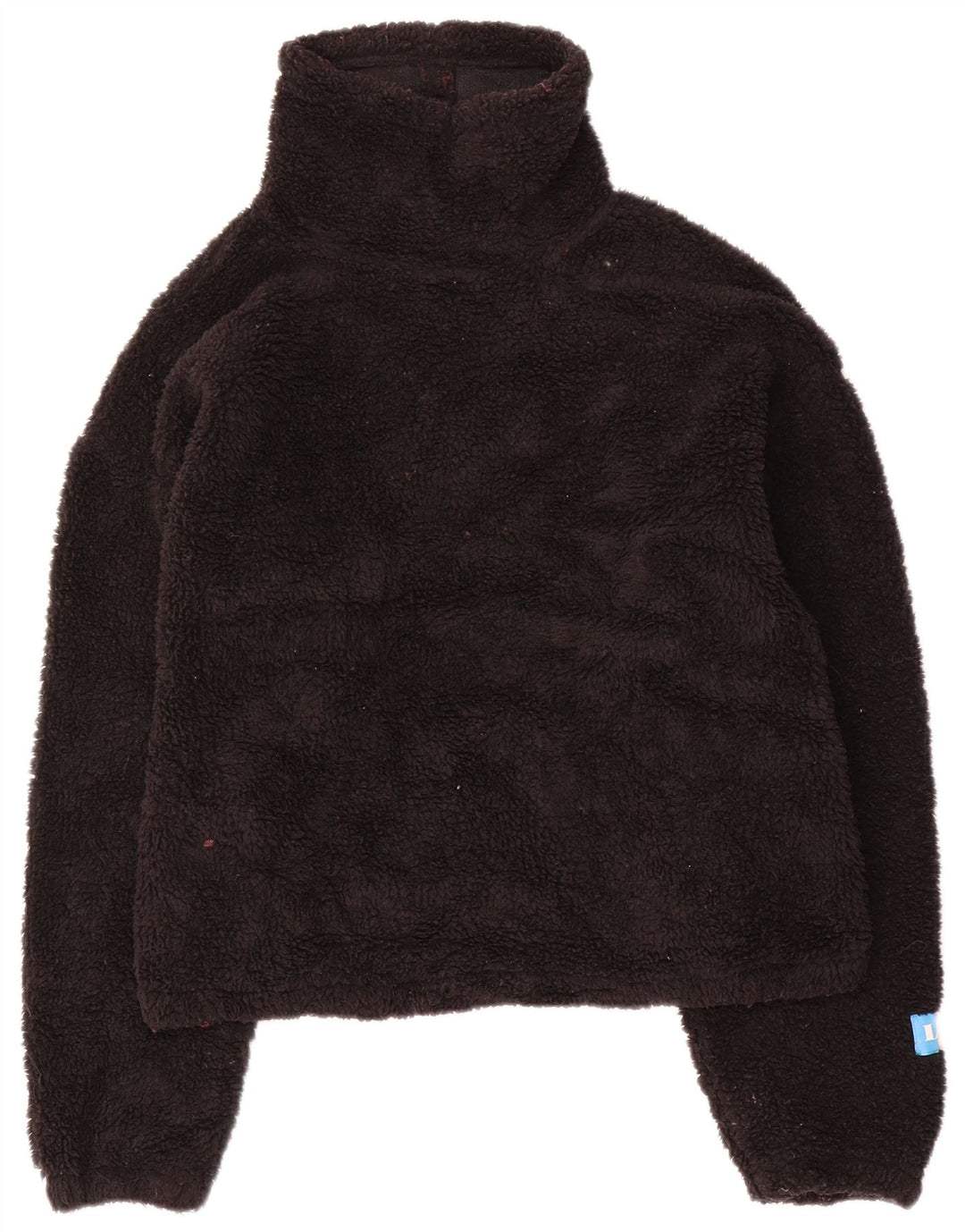 Damski sweter oversize z polaru Levi's UK 6 XS, czarny poliester