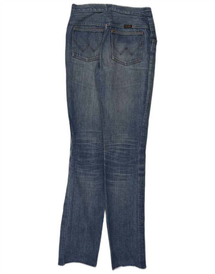 Damskie jeansy Wrangler W27 L34 Niebieskie bawełniane