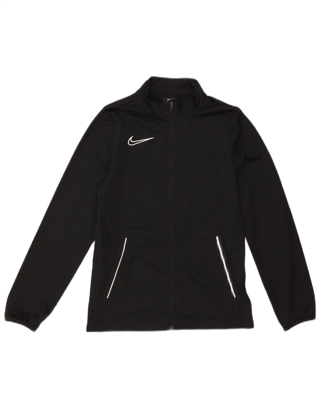 Chłopięca kurtka dresowa Nike na 12-13 lat, duża, czarna, poliestrowa