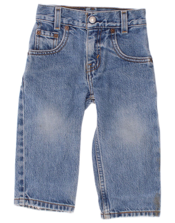 Levi's Baby Boys 550 Straight Jeans 18-24 miesięcy W18 L12 Niebieska bawełna