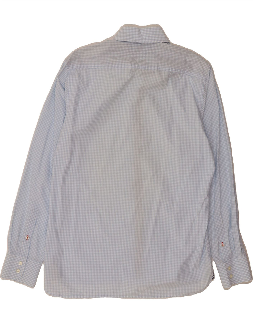 TOMMY HILFIGER Mens Shirt Large Blue Gingham Vintage Tommy Hilfiger and Second-Hand Tommy Hilfiger from Messina Hembry 