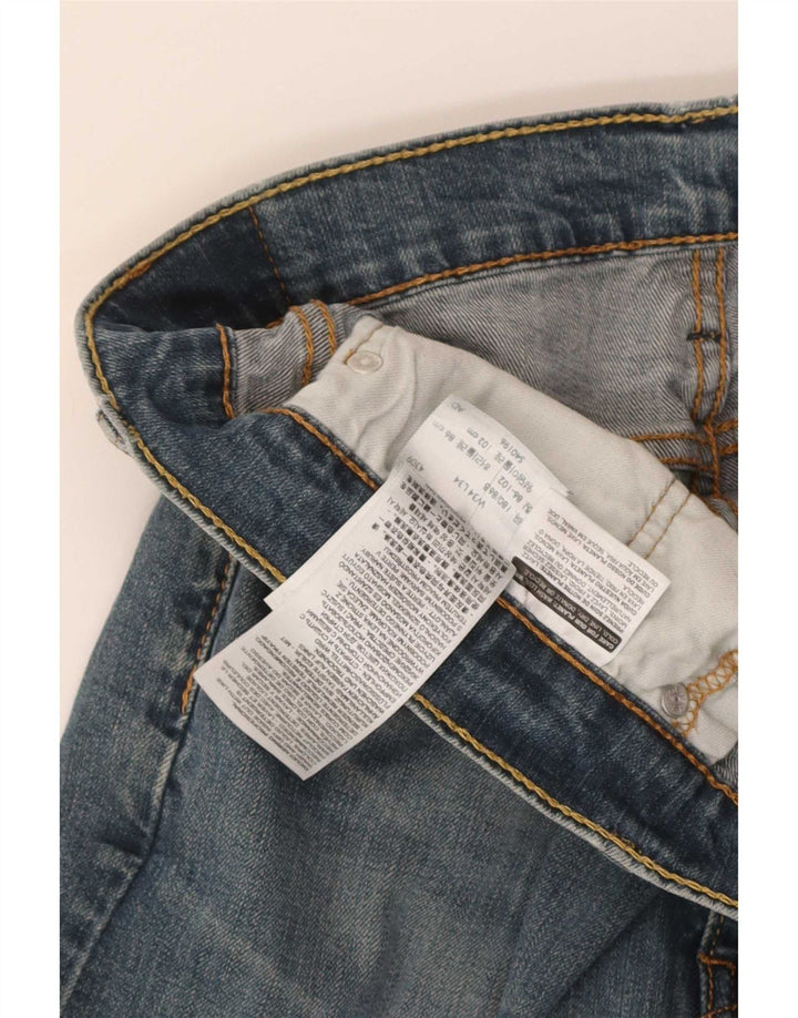 Męskie jeansy Levi's 514 Straight W34 L34 Niebieskie bawełniane