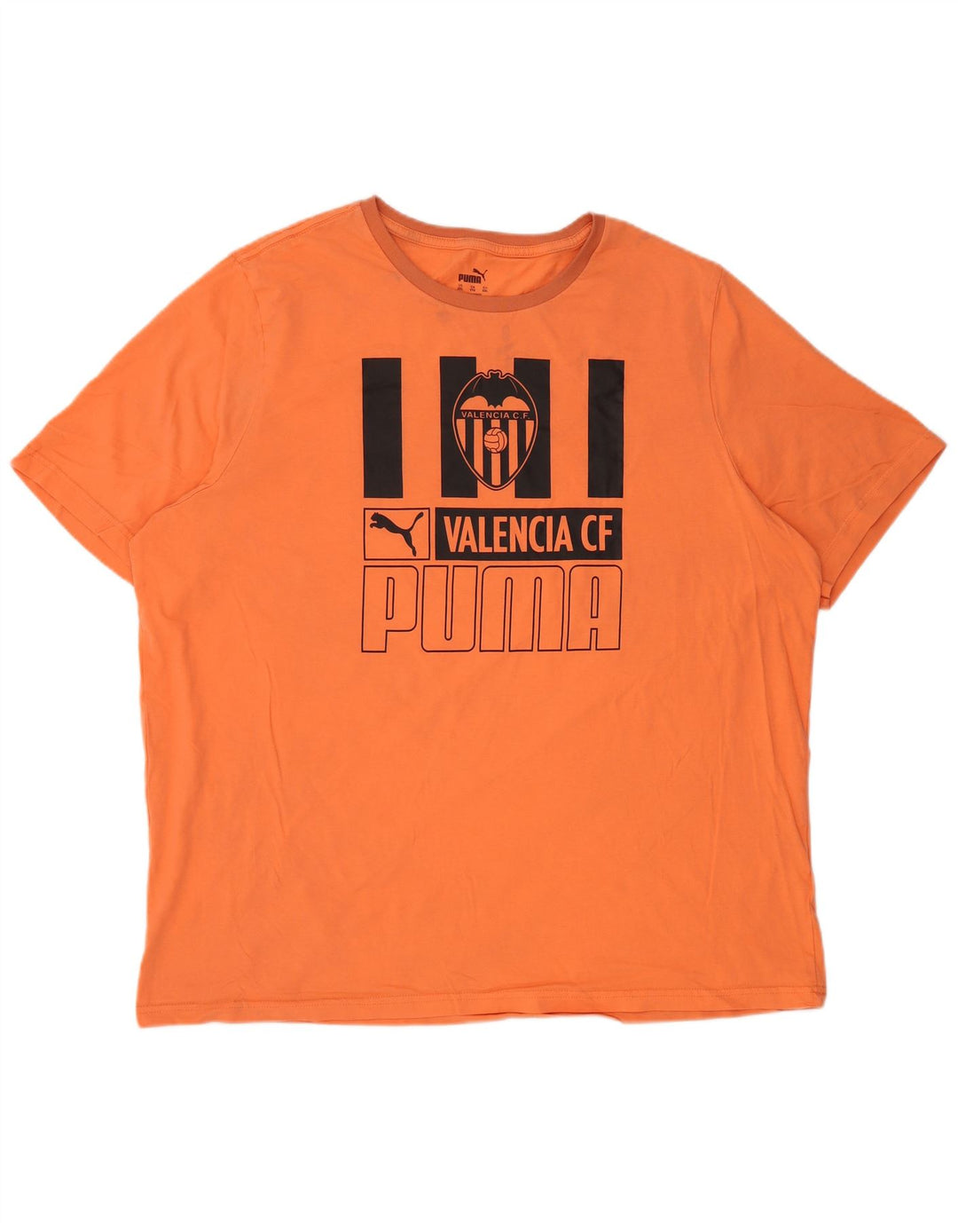 Męski T-shirt Puma Valencia Graphic Top 2XL Pomarańczowy