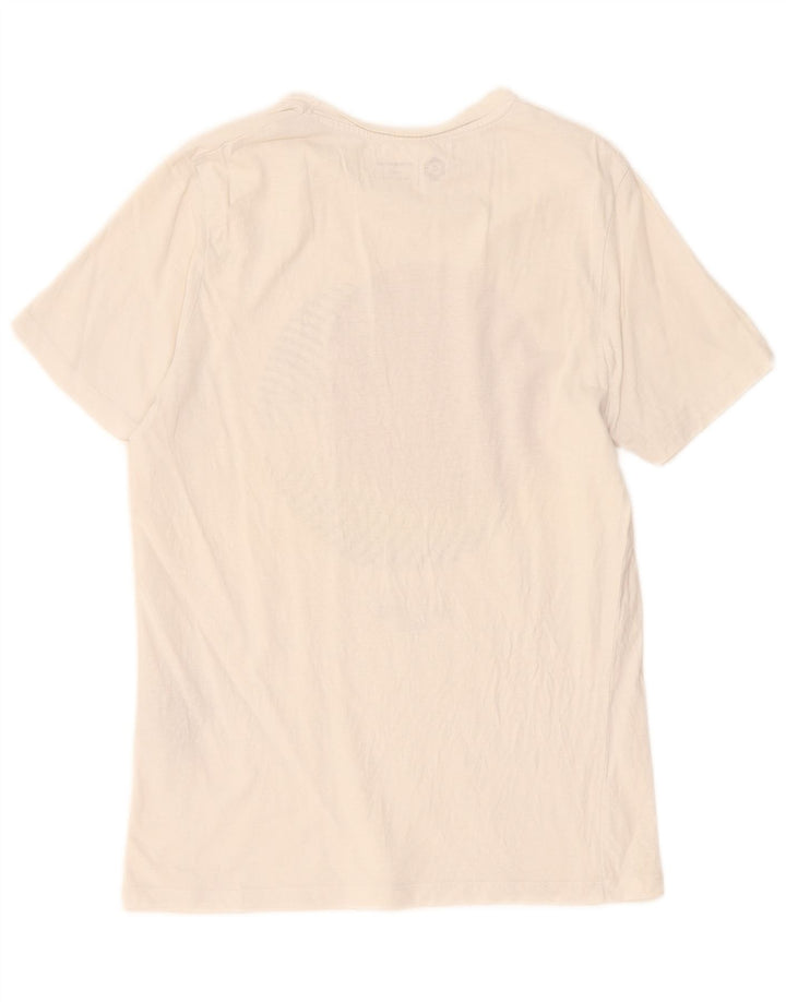 Męski T-shirt z grafiką Jack & Jones, duży, biały, bawełniany