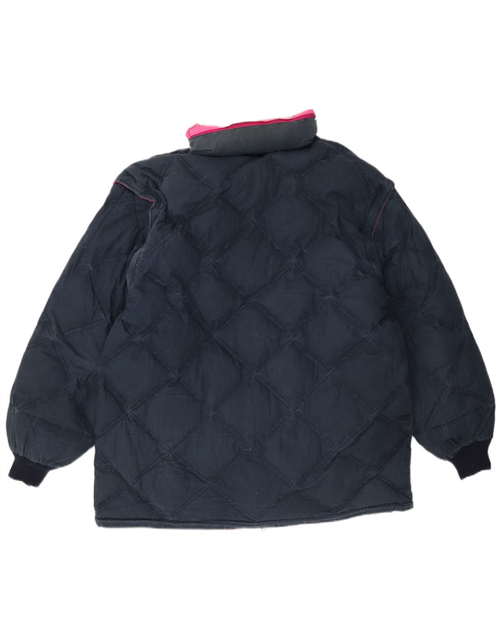 Męska dwustronna ocieplana kurtka z kapturem Dolomite UK 42 XL Różowy poliester