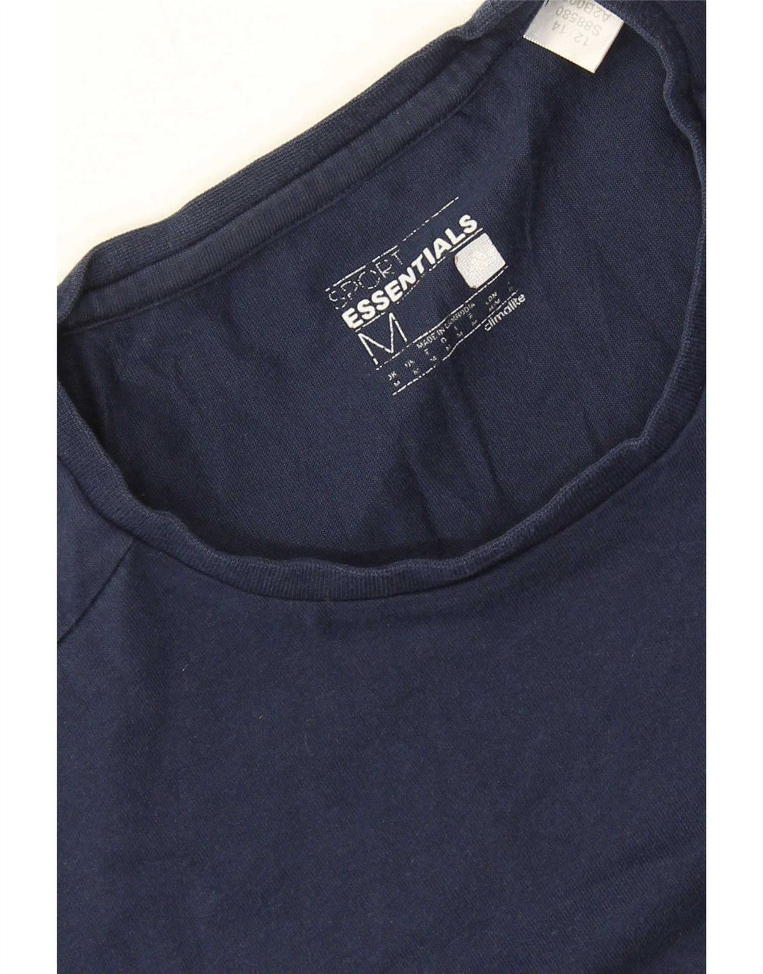 Adidas Męska koszulka Climalite Top Medium Granatowa