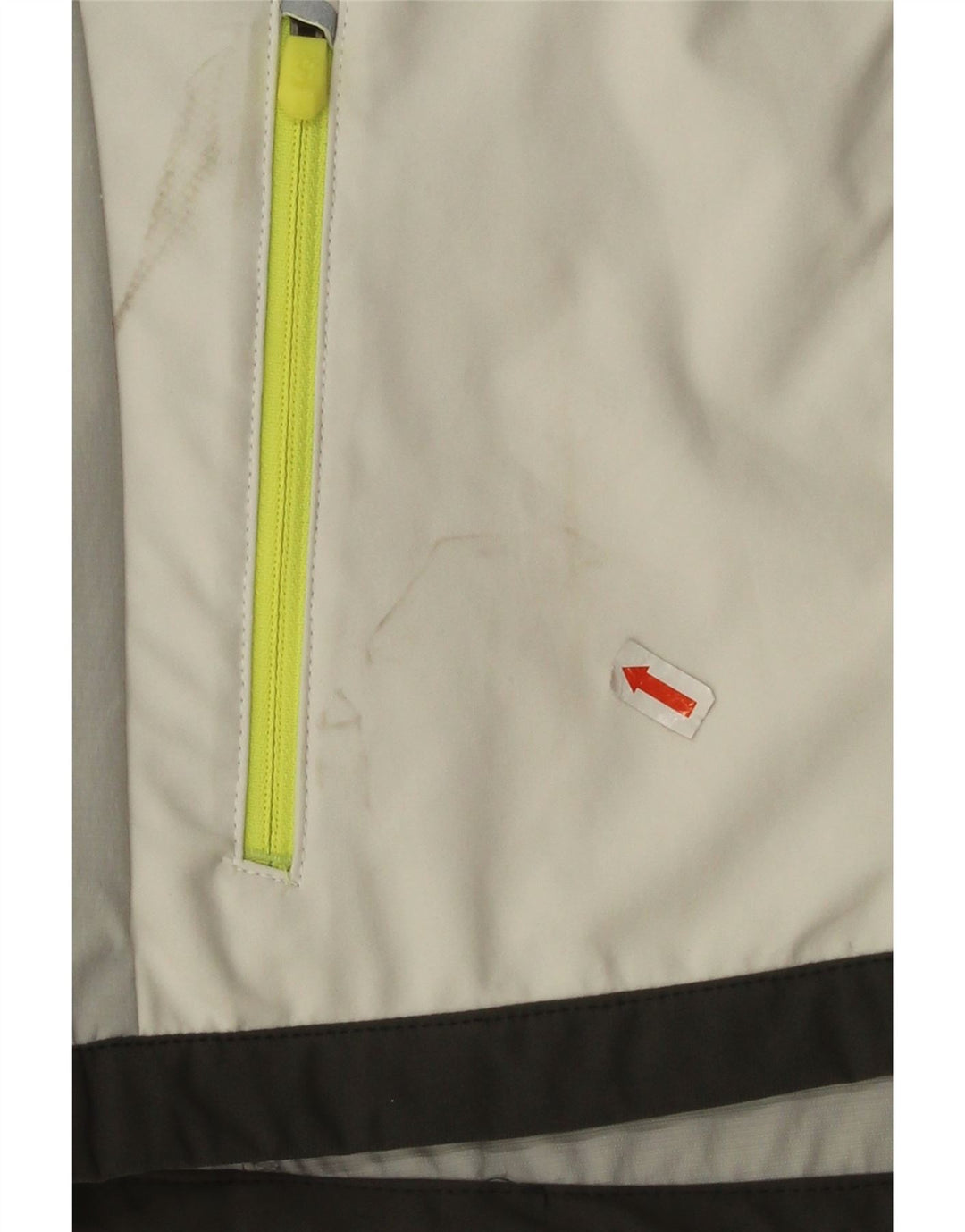 Damska kurtka dresowa Jack Wolfskin UK 10, mała, szara, z blokami kolorów