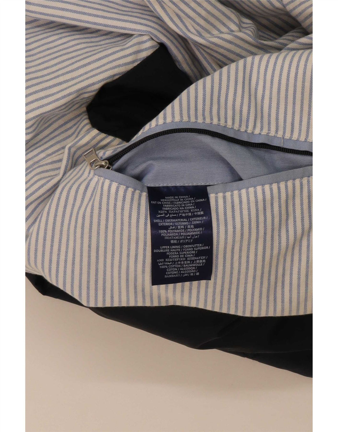 Męska pikowana kurtka Gant UK 42 XL, granatowa, poliamid