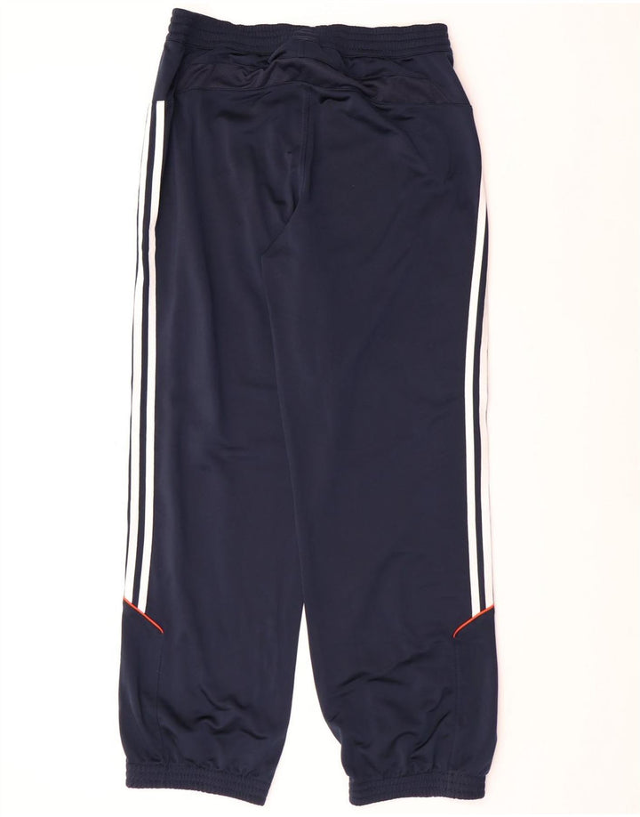 Męskie spodnie dresowe ADIDAS Joggers UK 40/42 Średni granatowy poliester