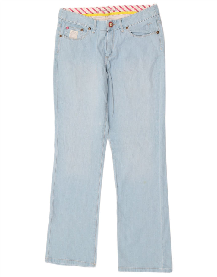 Damskie jeansy Joules Bootcut UK 12 Medium W30 L32 Niebieska bawełna