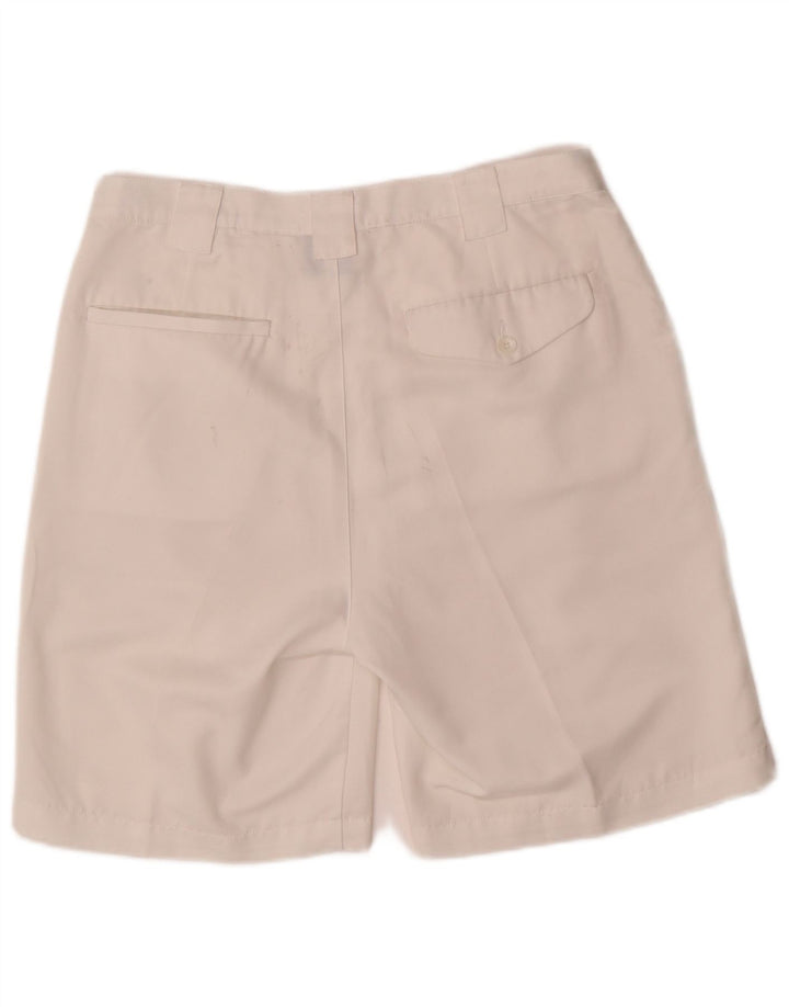 Męskie spodenki chino Nike W34, duże, białe, poliestrowe