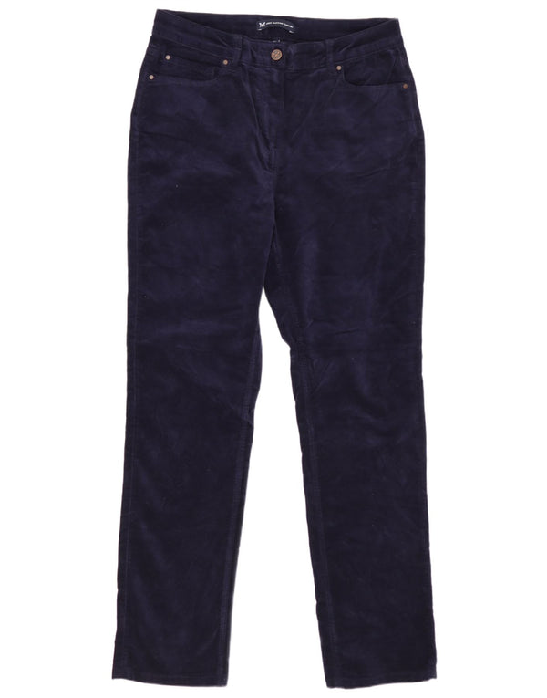 Crew Clothing Damskie spodnie typu slim casual UK 12 Medium W30 L30 Granatowe