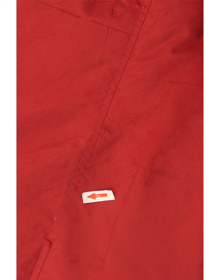 Męska wyściełana kurtka z kapturem Canadiens IT 50, duża, czerwona nylonowa