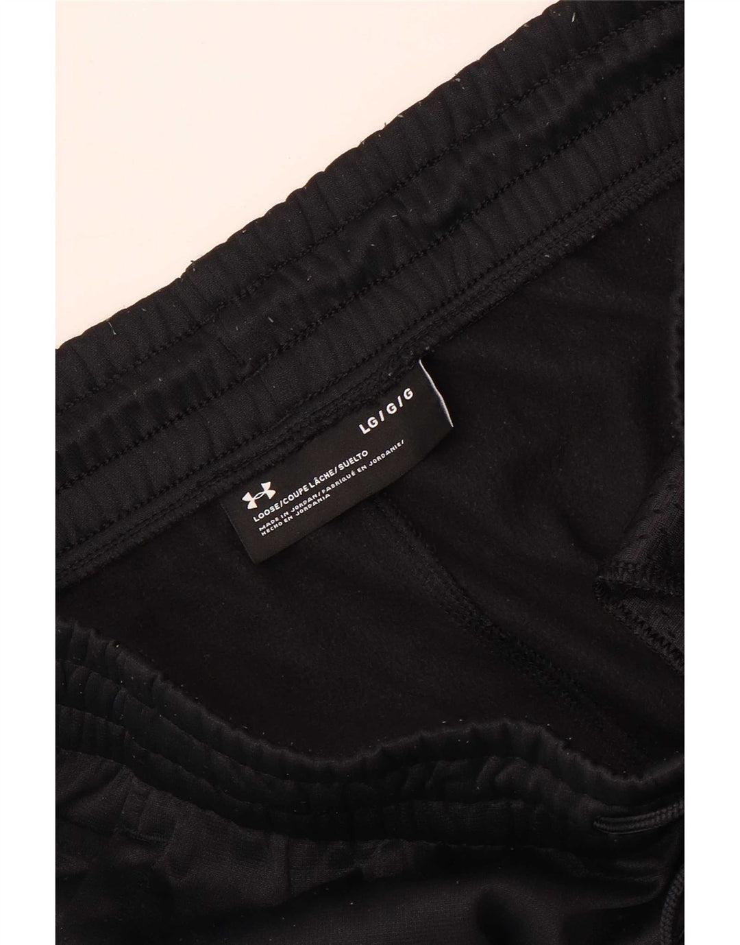 Męskie spodnie dresowe Under Armour, duże, czarne