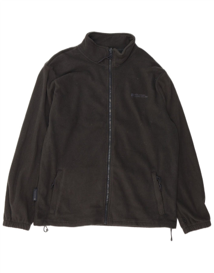 Męska kurtka polarowa MOUNTAIN WAREHOUSE UK 38, średni czarny poliester