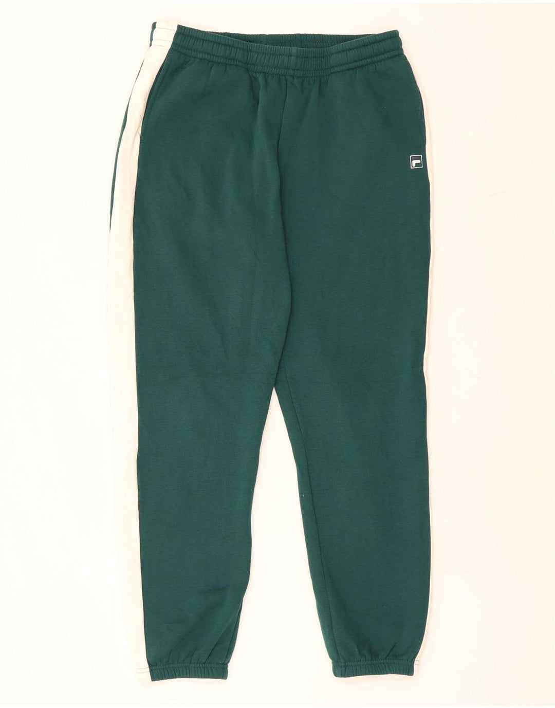 Męskie spodnie dresowe Fila Graphic Joggers w kolorze średniej zieleni