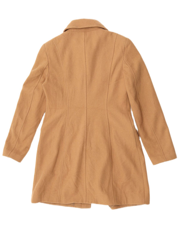 Płaszcz damski Benetton UK 12, średni beż, wełna