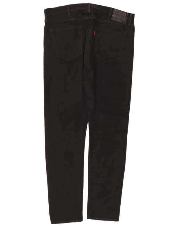 Męskie jeansy Levi's 512 Slim Tapered W38 L34 Czarna bawełna