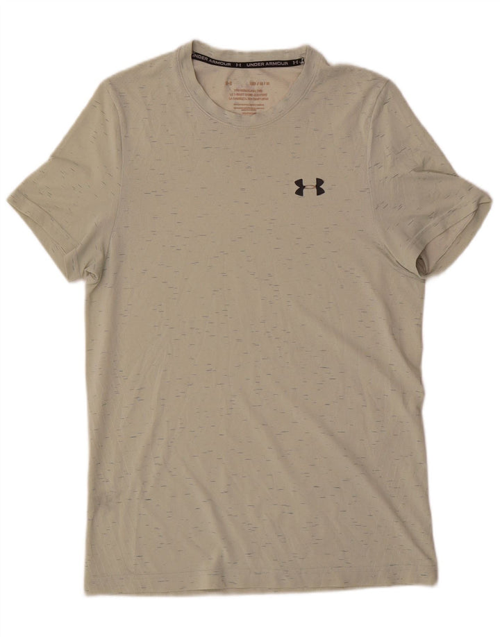 Męska koszulka t-shirt Under Armour w kolorze średniego niebieskiego nakrapiana