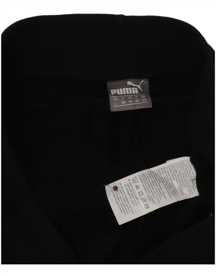 Damskie spodnie dresowe PUMA Joggers UK 14, duże, granatowe, bawełniane