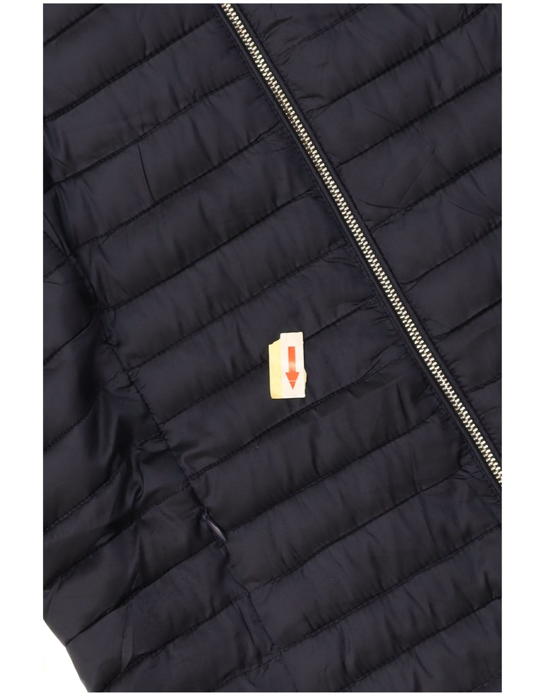 MASSIMO DUTTI Damska ocieplana kurtka z kapturem UK 10, mała, granatowa