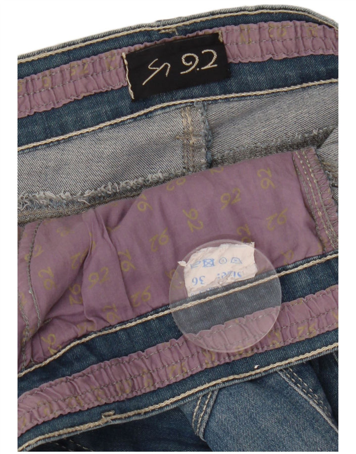 9.2 BY CARLO CHIONNA Męskie jeansy slim W36 L30 Niebieskie