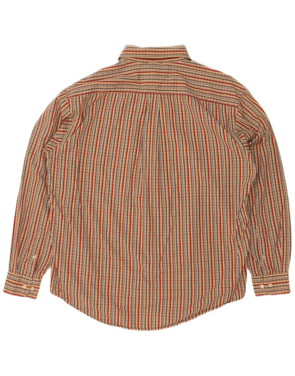 Koszula męska Tommy Hilfiger XL w beżową kratę, bawełniana