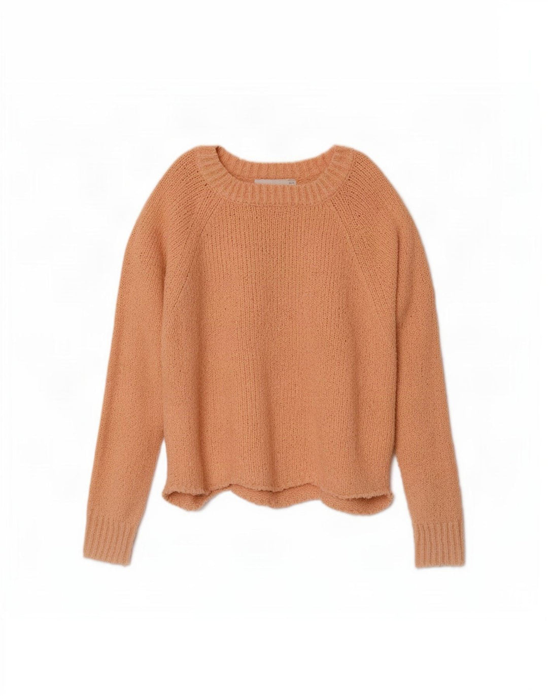 Damski sweter oversize z dekoltem w łódkę Zara UK 14, średni róż