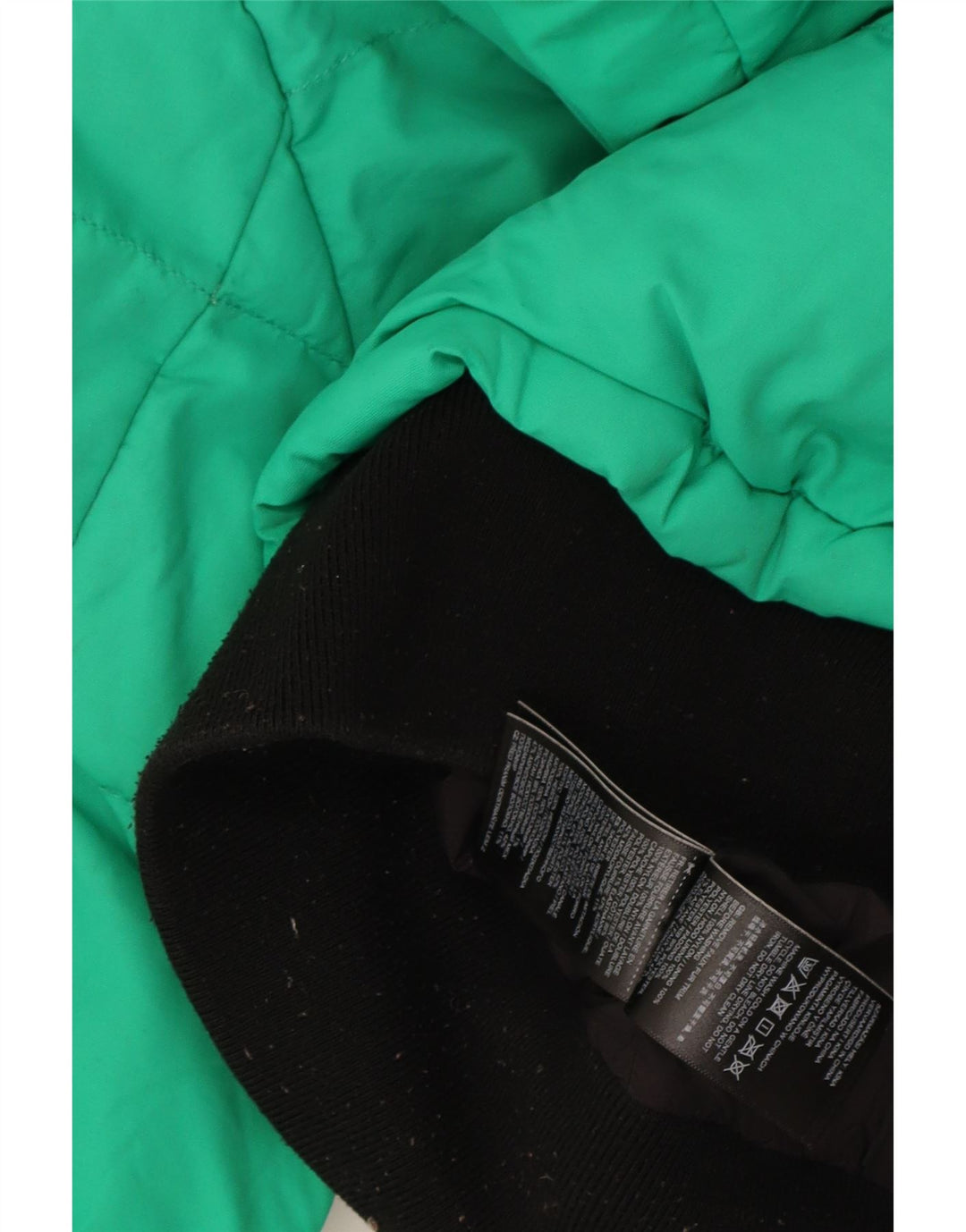 Damska kurtka Superdry z kapturem, oversize, wyściełana UK 8, mała, zielona, z blokami kolorów
