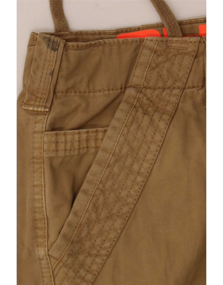 Męskie spodenki cargo Superdry, średnie W36, beżowa bawełna