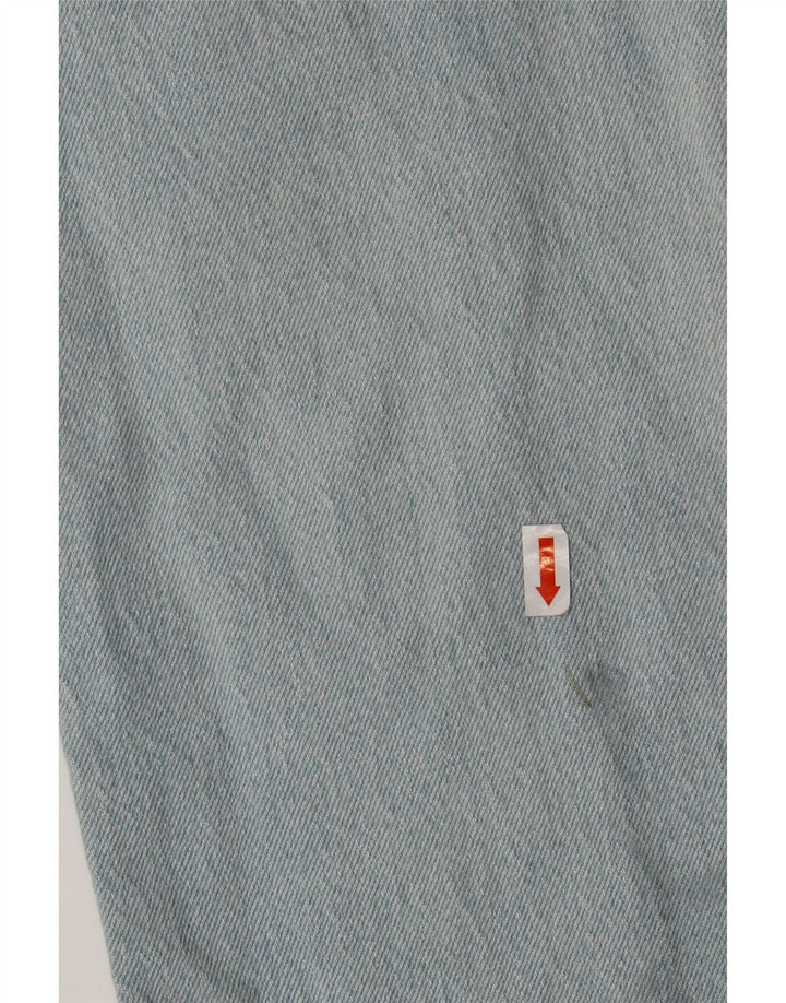 Męskie jeansy LEVI'S 501 Straight W28 L32 Niebieskie bawełniane